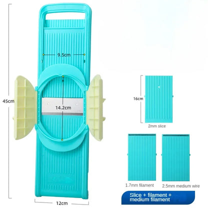 Longjiangyuan Shred Device Multi-Function Vegetable Chopper Shredding Machine Kitchen Tool Grater Potato Shred Plate