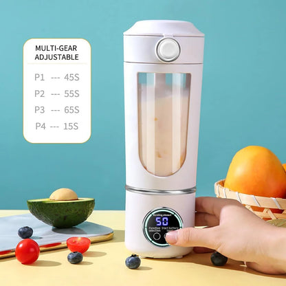 700ml Portable Blender Powerful Cordless Mini Smoothie Blender with 12 Sharp Blade for Protein Shakes Fruit