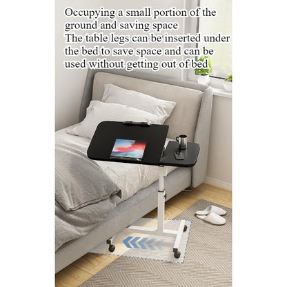 Simple notebook computer desk, computer desk on bed, mobile floor lift bedside table
