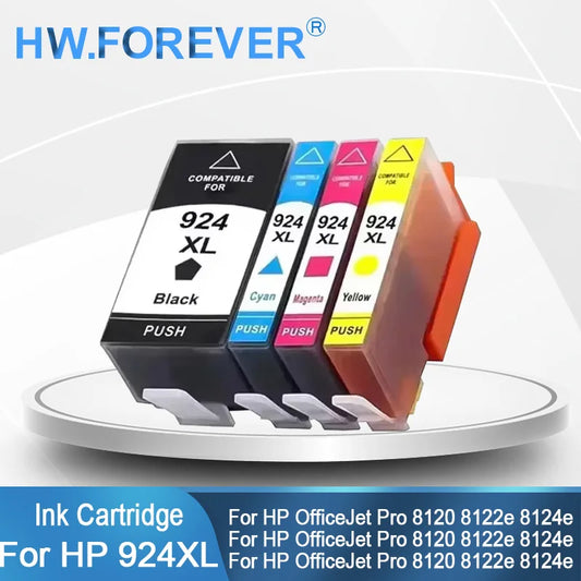 924 924XL 924e Compatible Ink Cartridge For HP OfficeJet Pro 8120e 8130e 8122e 8124e 8125e 8135e 8134e 8132e Printers