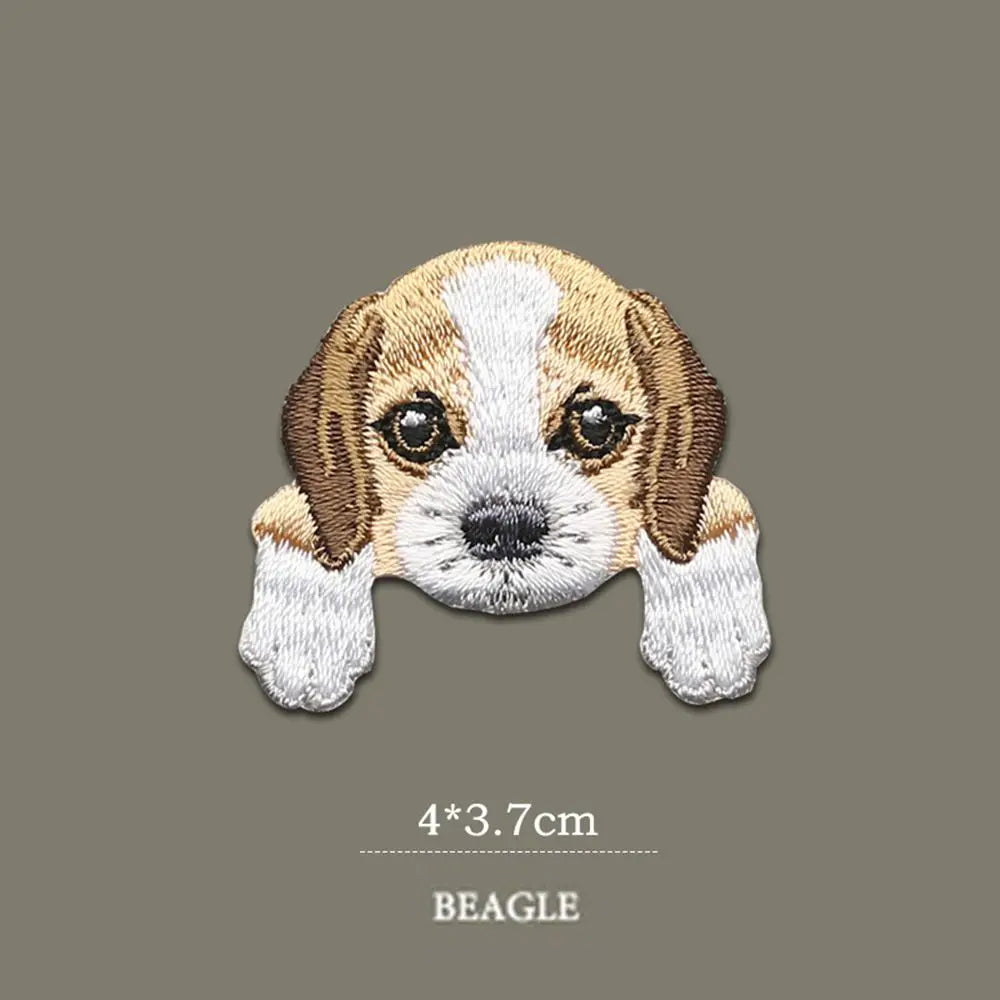 Cute Small Dog Baby's Clothes Patch Clothing Patches Applique Backpack Decoration