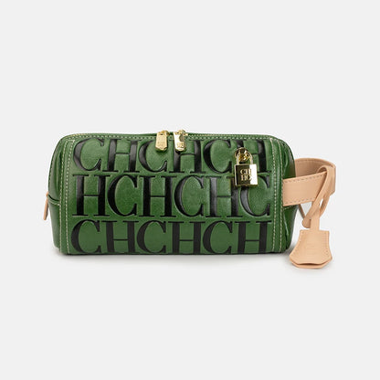CH 2026 New Letter Embossed Cylinder Bag Fashion Cylinder Crossbody Bag Casual Shoulder Underarm Bag Multi color Optional