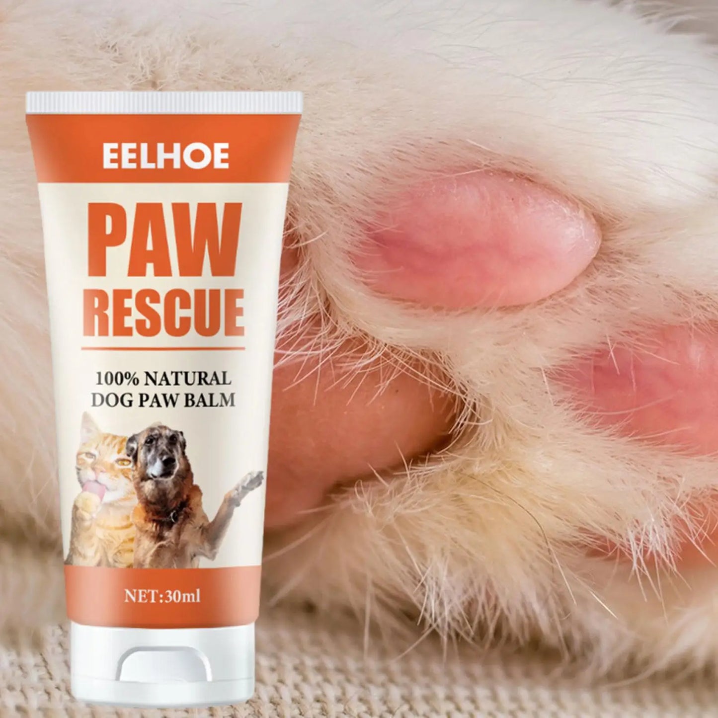 Pet Paw Cream Repairs Dry and Cracked Paws Moisturizer Winter Paws Cream Soothing for Dog Feet All Seasons Pet Supplies Cat Paws