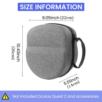 Storage Bag For Quest 3/2 VR Glasses, Tote Bag, Meta Quest3/2 Headset Protective Box Fitting Quest 2/Meta Quest 3 Storage Case