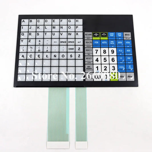 Brand New CL5000J Keyboard for CAS CL5000 CL5500 Scales with Pole Keypad including Overlay