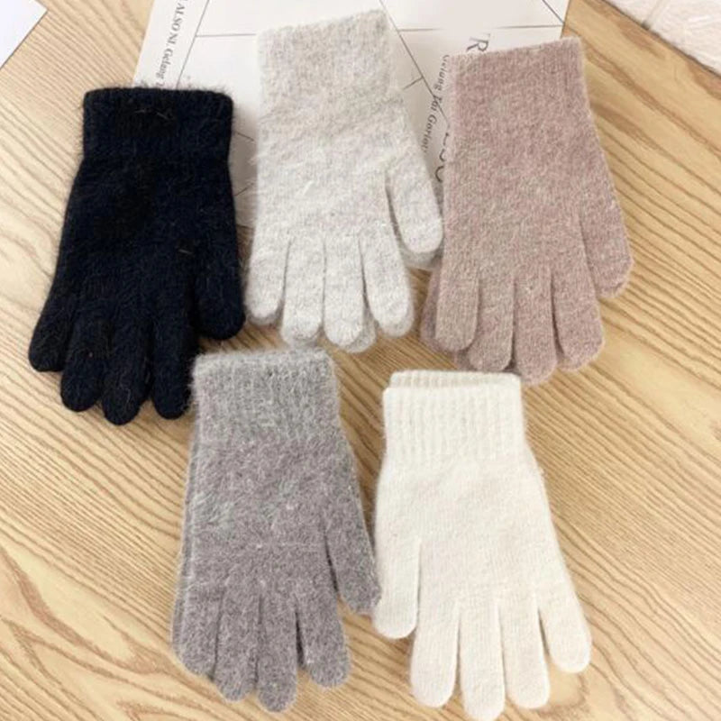 Gloves women's winter cute plush warm riding gloves women gloves womens gloves women winter gloves winter gloves women