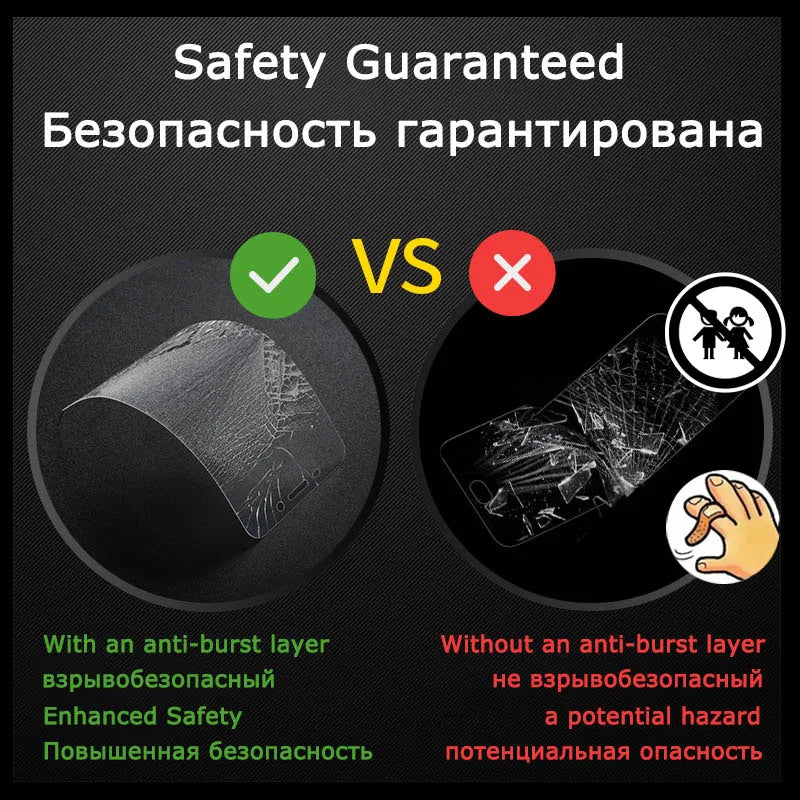 For Sony Xperia 1 II 1II XQ-AT51 Tempered Glass Protective FOR Sony Xperia 10 II 10II Screen Protector Phone cover Film
