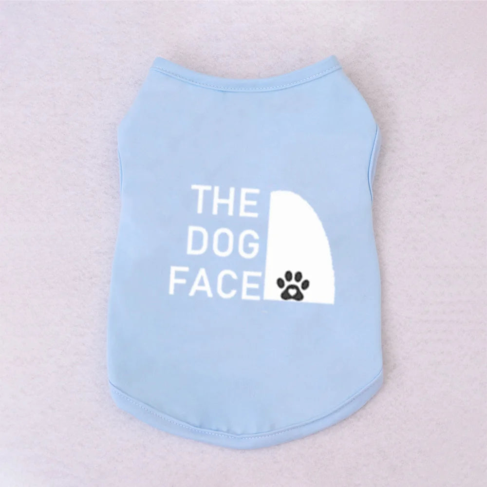 1 Pc Pet Vest, Text Print Summer Breathable Cat Clothing, Siamese, Ragdoll Silver Tabby vest