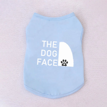 1 Pc Pet Vest, Text Print Summer Breathable Cat Clothing, Siamese, Ragdoll Silver Tabby vest