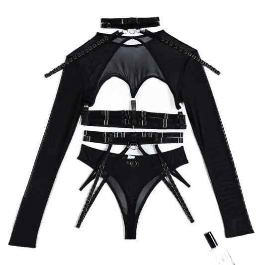Bikini Fashion Sexy Three-Piece Suit Complex Strap Halter Waist Seal Nightclub Sexy Underwear