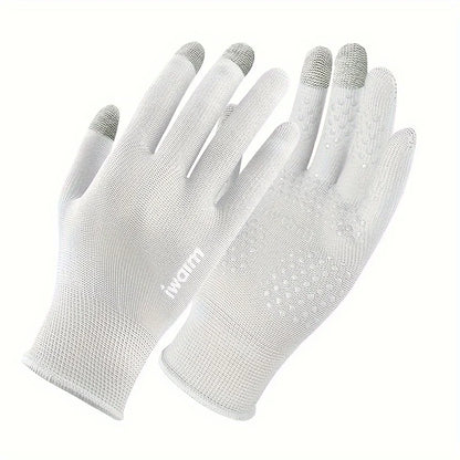 Fitness Gloves, Sports Gloves, Sunscreen Gloves, Outdoor Non-slip Cycling Gloves, Non-slip Touchscreen Gloves