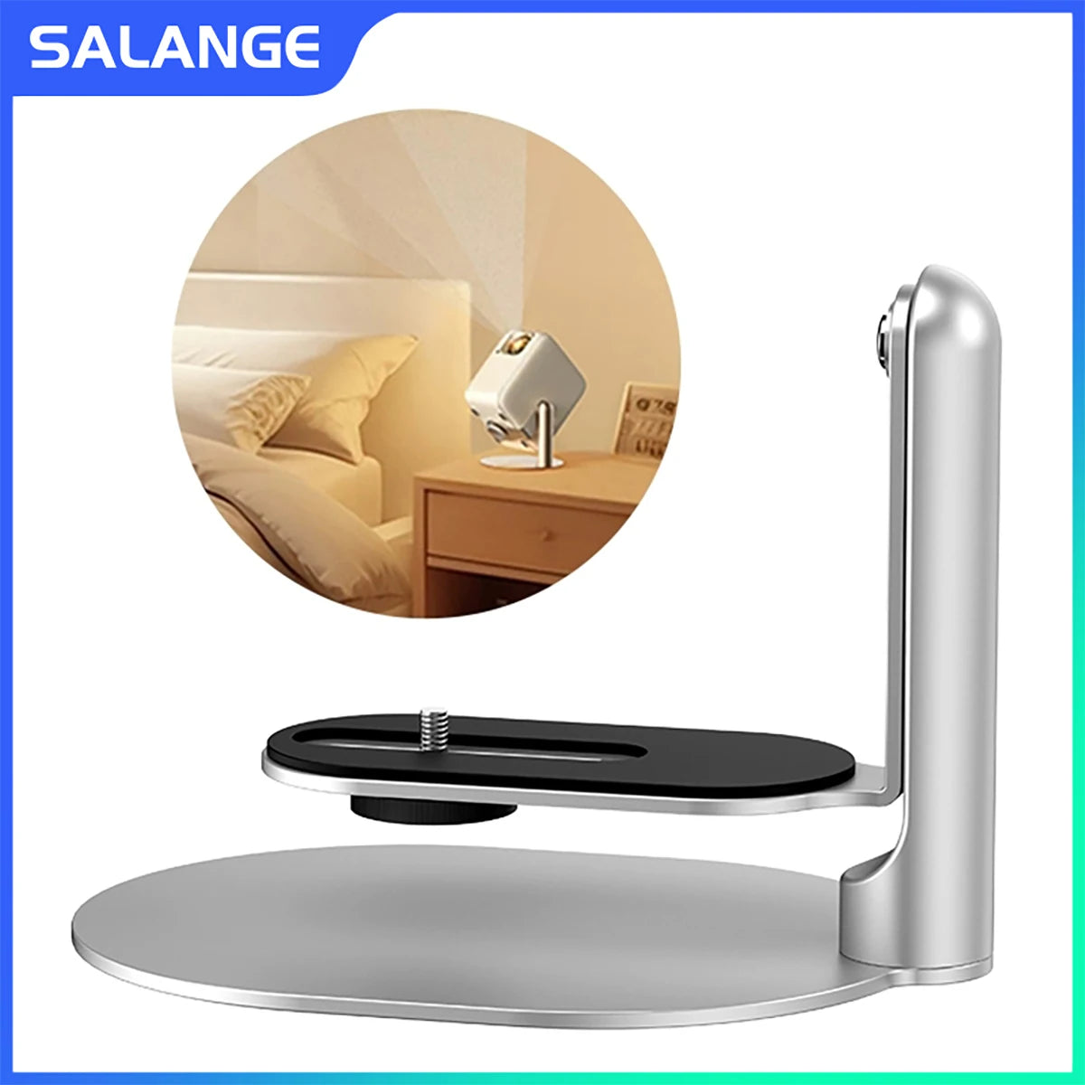 Salange Projector Stand Mount Desktop Holder Adjustable Projector Bracket for XGIMI Halo H6 Xiaomi HY300 HY320 Projector