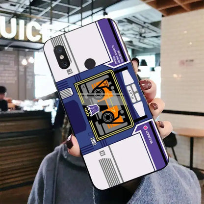 Vintage Cassette Tape Retro Phone Case for Xiaomi mi 5 6 8 9 10 lite pro SE Mix 2s 3 F1 Max2 3