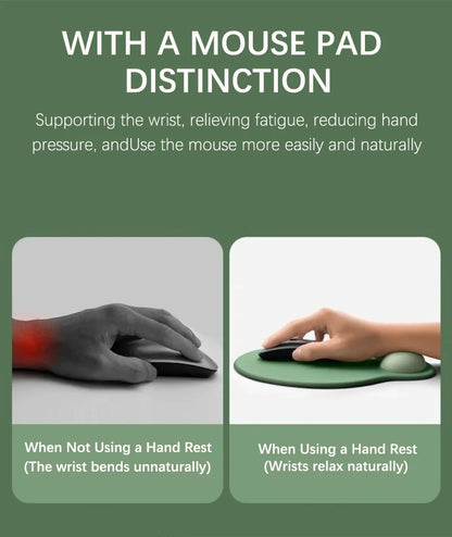 Wrist Rest Computer Desktop Silicone Mouse Pad Comfortable Wrist Rest Non-slip Mouse Pad Soft Mouse Pad Gradient Color Mouse Pad