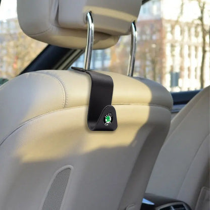 2Pcs Auto Seat Hook Storage Hanger Car Accessories For Skoda Octavia 2 3 A5 KAMIQ KODIAQ SUPERB RAPID FABIA YETI 2020 2021 2024