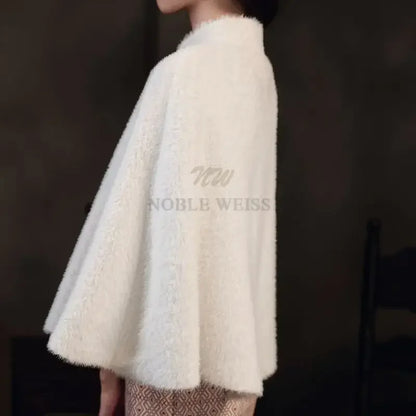 Faux Fur Party Wrap Winter Warm Wedding Bolero  High Quality Wedding Coat Bridal Shawl Party Cape Wholesale Customized