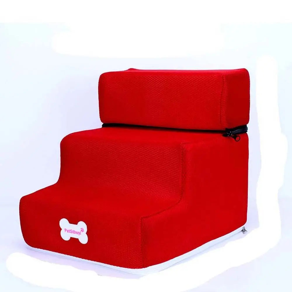 Multicolor Durable Puppy Climbing Dog Ramp Stairs Anti-slip Pet Ramp Ladder Dogs Bed Stairs Dog House Pet Supplies