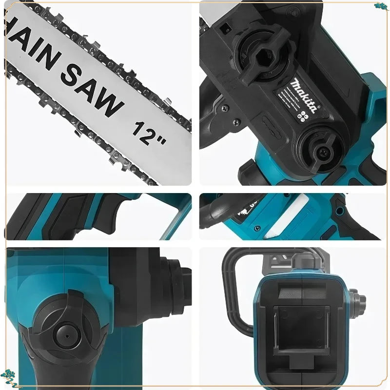 Makita Power Tool 2200W Portable Chainsaw Brushless Electric Chain Saw Rechargeable Cordless Graden Pruning Tools