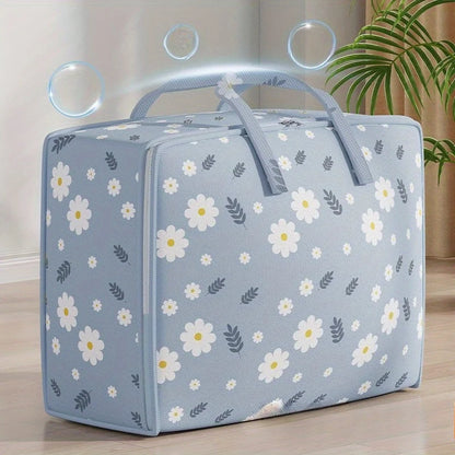 Large Blanket Storage Bags Folding Comforter Storage Bag For Clothes Storage Containers For King Comforter Bedding Pillow Sheet