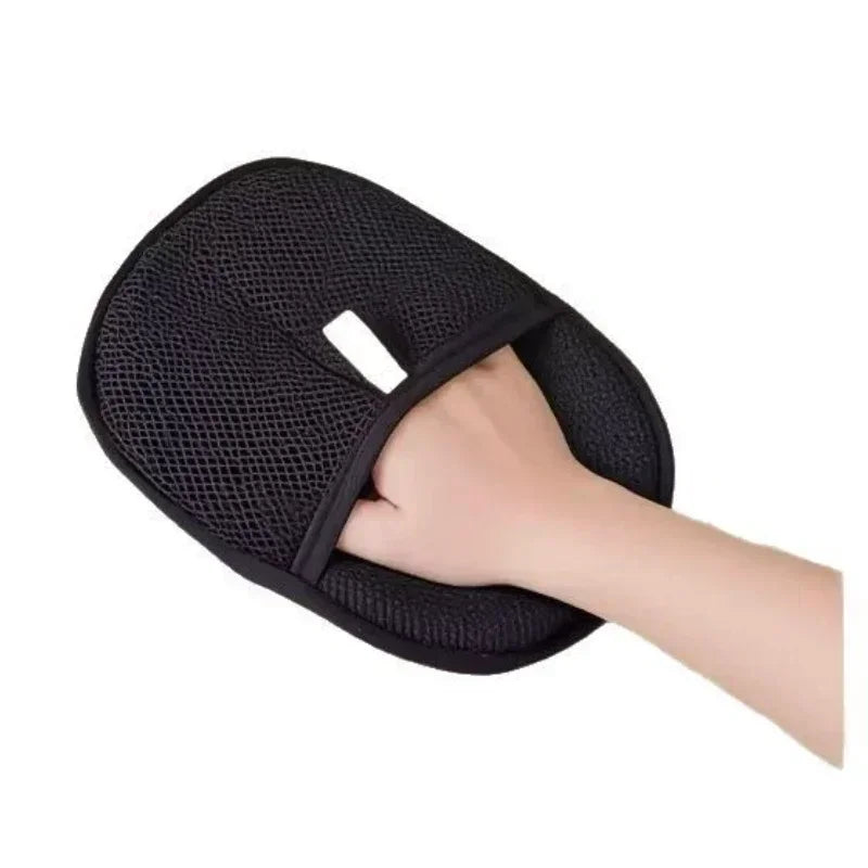Pet Hair Removal Gloves Double Sided Reusable Grooming Tool for Dogs Cats Fur Static Cleaning Gloves for Carpets Furniture