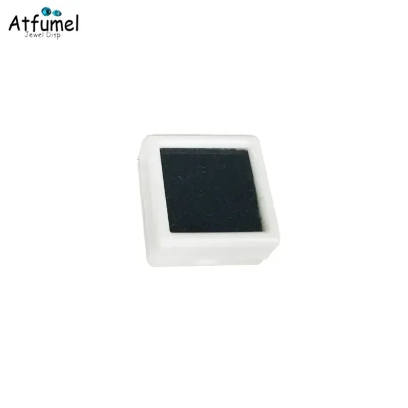 10Pcs Diamond Jewelry Organizer Gems Packaging Box DIY Disamond Ring Jewllery Storage Case 3CM Gemstone Zirconia Gift Box