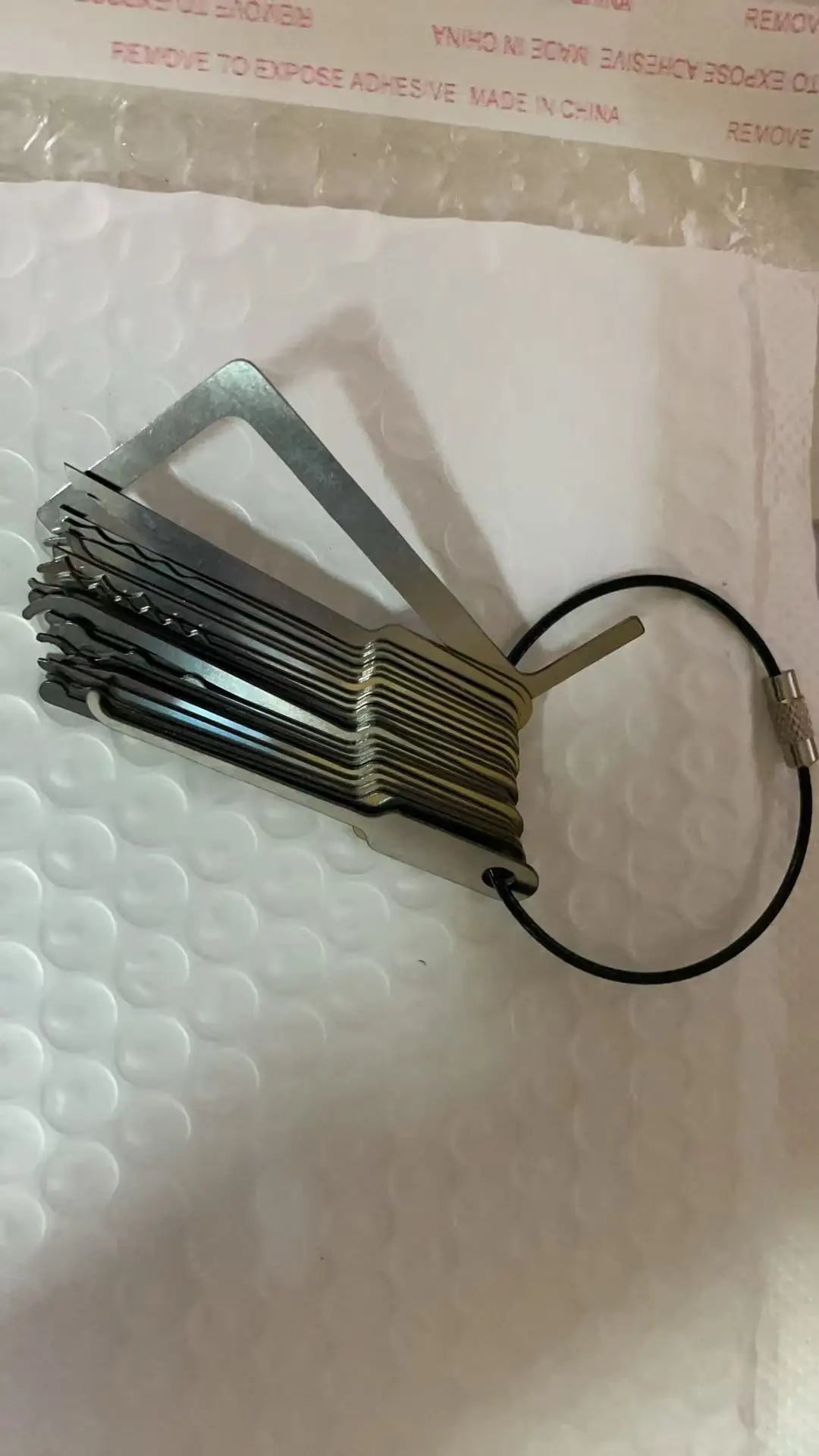 22IN1 Full Set Universal Wrench Suitable Tool Portable Tool for Unlocking Doors  Use Opening Doors When Keys Are Forgotten