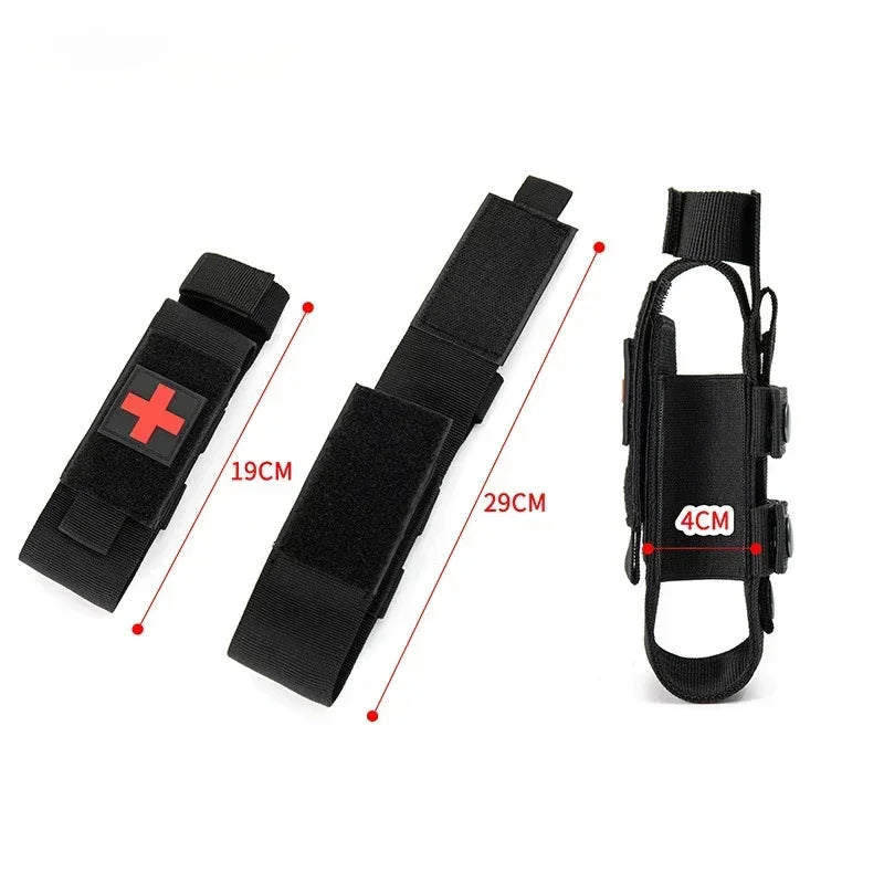 First Aid Kit Survival Kit Aluminum Rod Tourniquet Gauze Scissors Accessories Tool Outdoor Adventure Supplies Self Defense