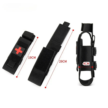 First Aid Kit Survival Kit Aluminum Rod Tourniquet Gauze Scissors Accessories Tool Outdoor Adventure Supplies Self Defense