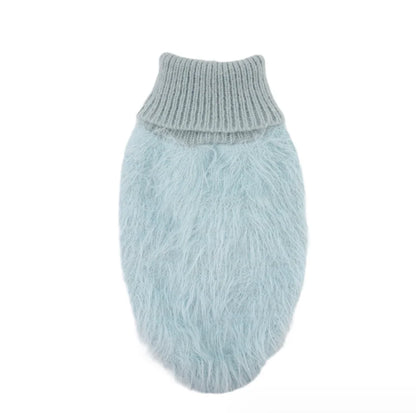 Autumn and winter pet dog clothing: faux fur fleece vest for French Bulldogs, Schnauzers, Shih Tzus, and other small dogs.