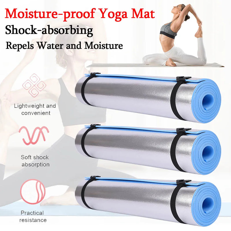 6/8/10MM Thick Yoga Mat Anti-skid Sports Fitness Mat EVA Comfort Foam yoga matt for Exercise, Yoga, and Pilates Gymnastics mat