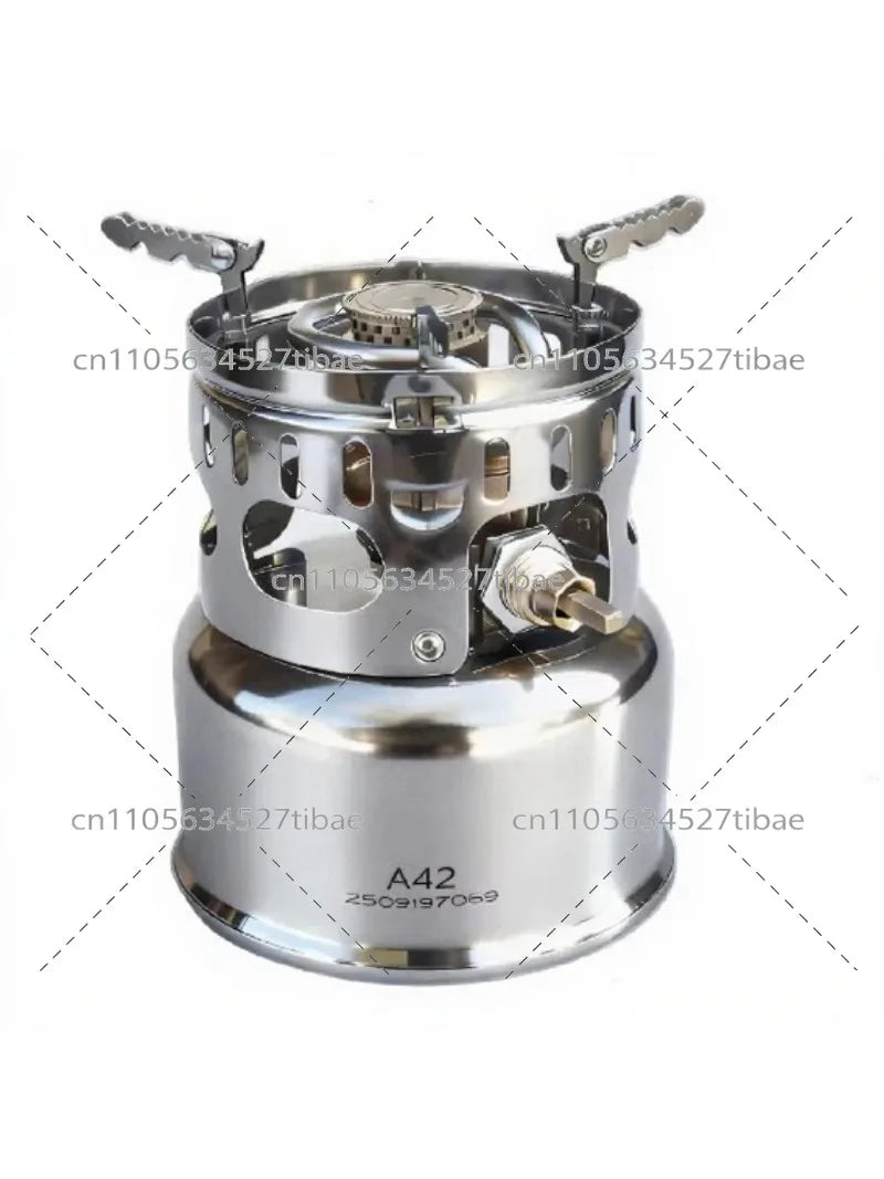 Alcohol Stove for Outdoor Camping, Tea Brewing & Picnic, Portable Vaporizer Stove, Integrated Design