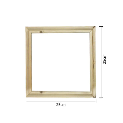 DIY Picture Canvas Oil Painting Frame Nature DIY Wood Frame Art Poster Painting By Numbers Photo Frame Craft Home Wall Art Decor