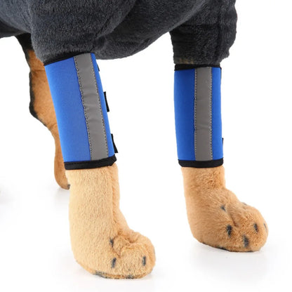 Dog Accessories Soft Shockproof Diving Material Pet Knee Pads Dog Front Leg Brace Puppy Elbow Pad Dog Leg Protective Cover