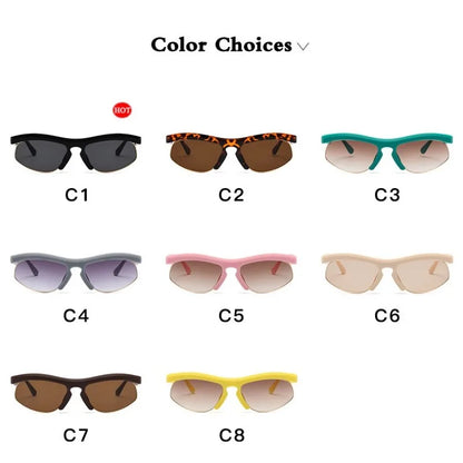 Sports Designer Sunglasses for Men Women Driving Cycling Fishing Golf Alloy Sun Glasses
