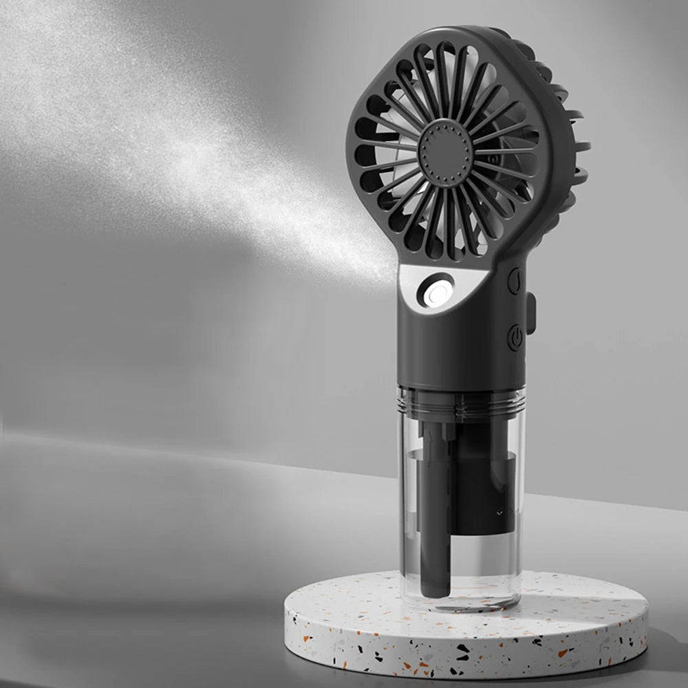 Portable Mini Fan, USB Rechargeable, 3-speed Adjustable, Foldable Handheld Fan, Suitable for Women, Travel, Outdoor Use