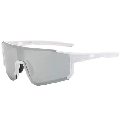 Hiking 2pcs Cycling Anti Light Glasses Men Women UV400 Sandproof Eye Protector Shades Outdoor Sports Goggle Anti Radiation Lens