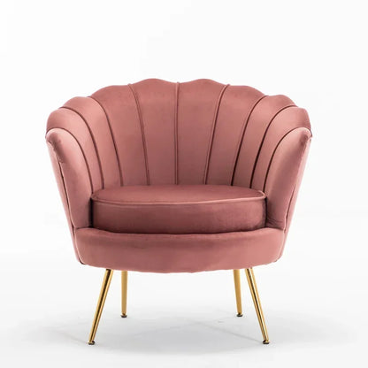 Nordic Modern Simple Single Sofa Light Luxury Living Room Bedroom Seat Solid Wood Frame Soft Sofa for Elegant Decor