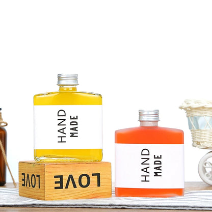 250ml Plastic Bottles For Drinks Storage Containers Drinking Water Bottles Plastic Water Bottle With Lids Caps