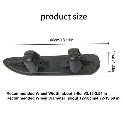 Stroller Skis 2 In 1 Baby Stroller Ski Scooter Conversion Skiing Attachment For Bicycle Outdoor Sports Lakeside Paths Resort