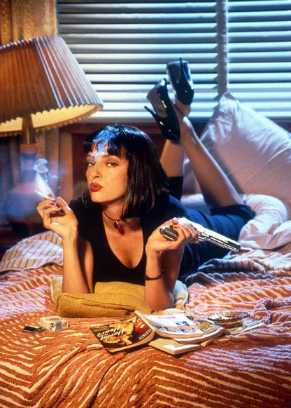 Modern Painting Posters and Prints Movies Pulp Fiction Canvas Painting Wall Art Pictures for Home Living Room Decor Cuadros