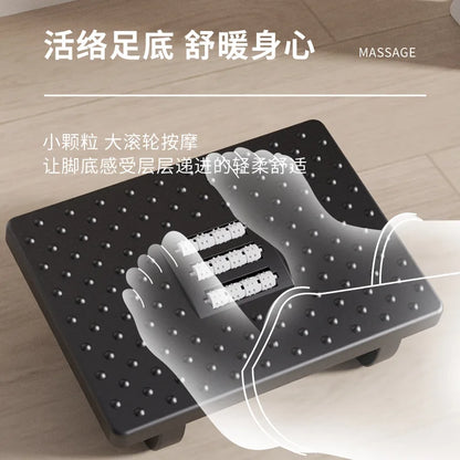 Office footstool, footstool, table cushion, footstool, foot pedal, anti warping leg pedal, footstool placement, footrest