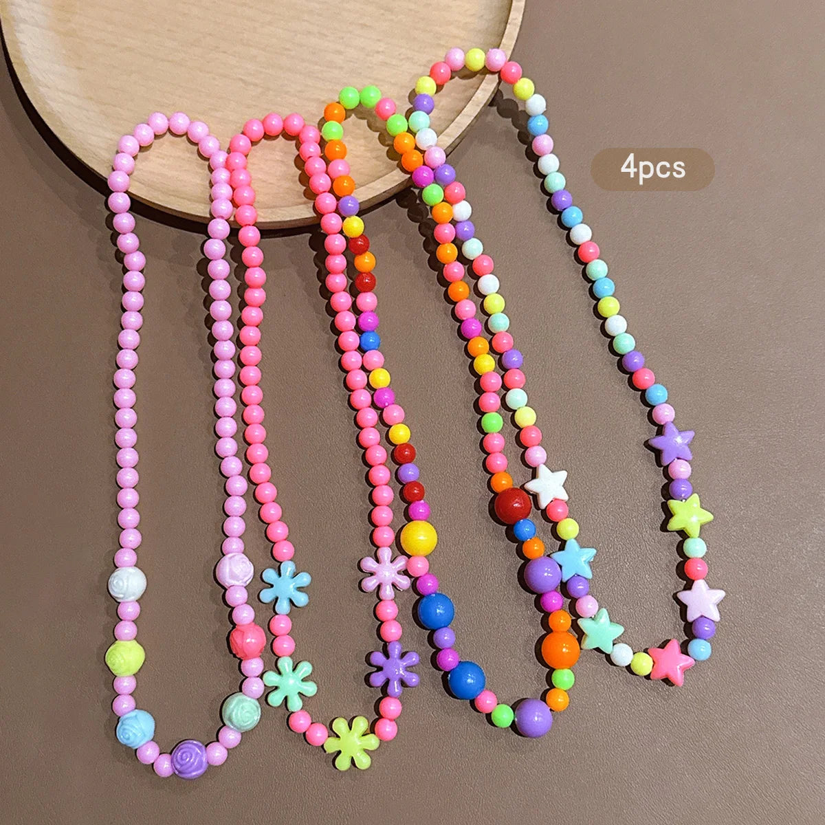 4 simple, versatile, sweet, cute, colorful and fashionable necklaces suitable for daily use