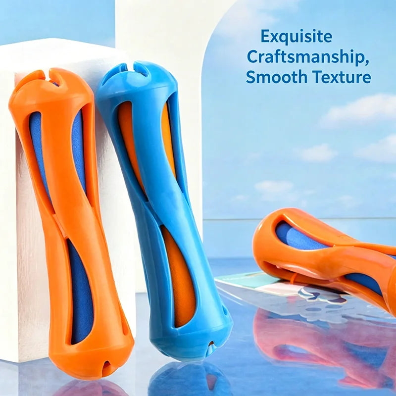 Pet Dog Water Float Toy Elastic Chew Proof Outdoor Throwing Game Swimming Interactive Training Toy Teeth Cleaning Play Toy