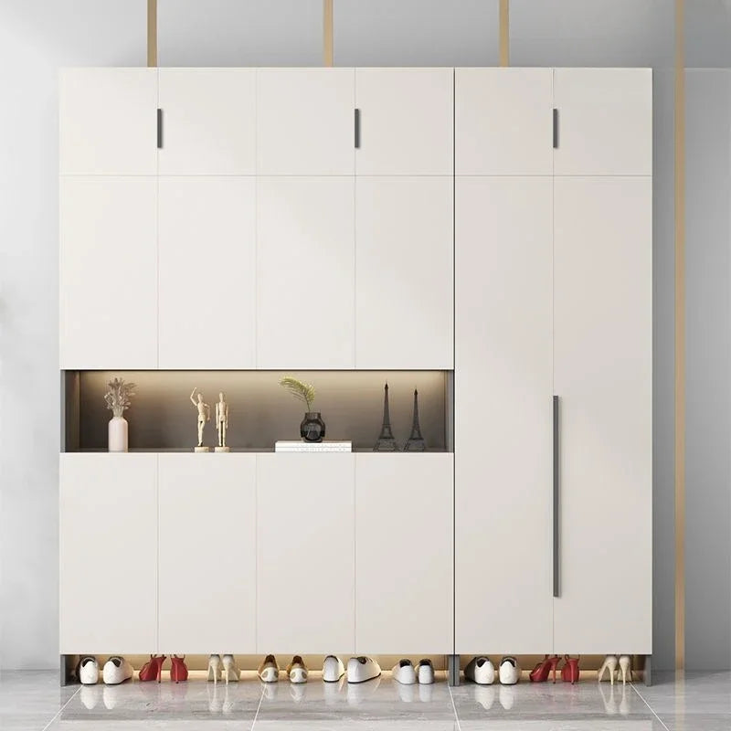 Living Room Shoe Cabinet Solid Wood Home Entrance Cabinet Display Household Door Locker Sideboards Szafki Do Salonu Furniture