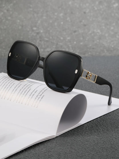 5 New sunglasses for women: UV-resistant sunglasses for women, high-end look, versatile for large faces, slimming glasses, high-