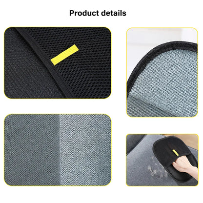 Pet Hair Removal Tool Reusable Static Removal Gloves, Double-Sided Grooming Gloves for Pets Removes Pet Fur Hair for Carpets