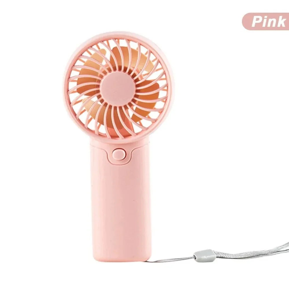 Portable Fan, Creative Compact Pocket Handheld Fan, Lightweight Mini Fan (AAA Batteries Not Included)