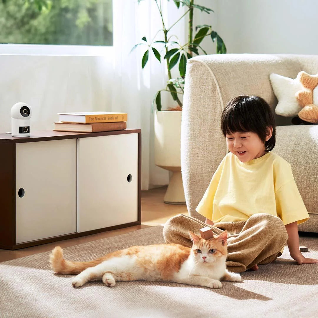 NEW Xiaomi Smart Camera 4 Dual-Lens Edition Dual 5MP Cameras 3K Ultra HD Quality Home Surveillance Infrared Night Vision Camera