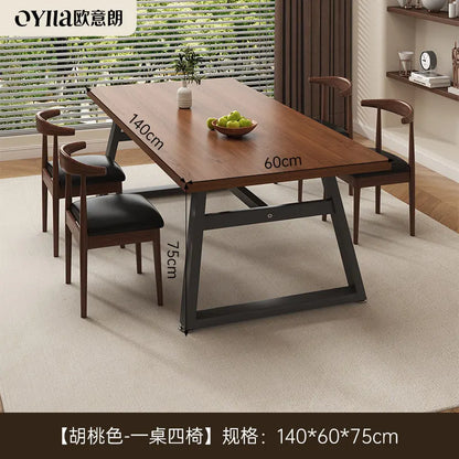 Designer Writing Dining Table Living Room Modern Luxury Gaming Study Mobile Desk Dining Table Kitchen Muebles Home Furniture