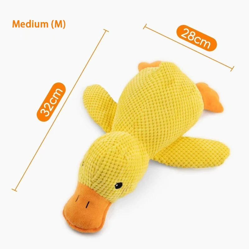 Pet Vocalizing Wild Goose Toy, Dog Chewable Teething Stick, Boredom Relieving Plush Doll, Small Dog Universal Product